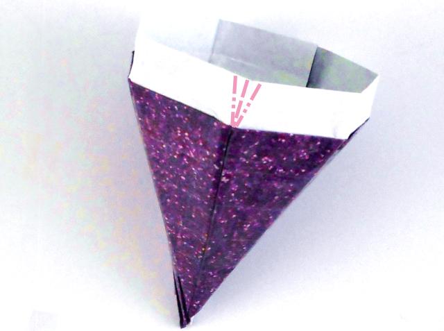 Fold an Origami Diamond Box