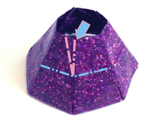 Fold an Origami Diamond Box