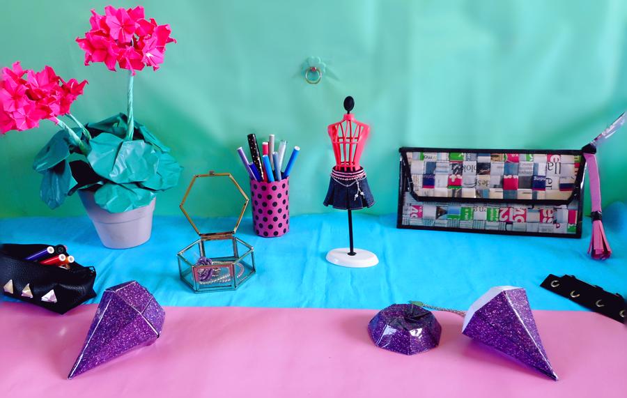 Origami fashion accessories