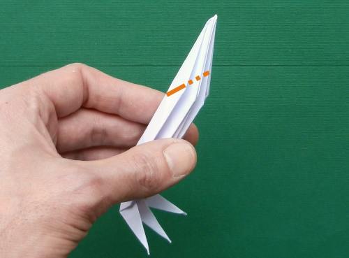 Origami Velociraptor folding diagrams