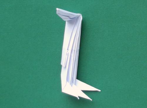 Origami Velociraptor folding diagrams