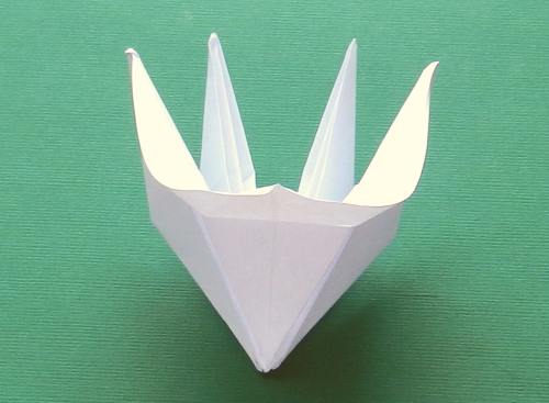 Origami Velociraptor folding diagrams