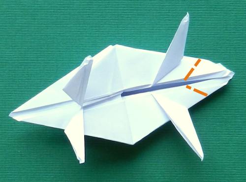 Origami Velociraptor folding diagrams