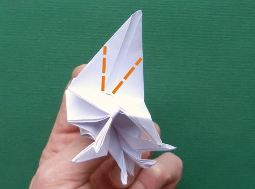 Origami Velociraptor folding diagrams