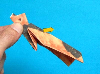 step by step origami dog folding instructions