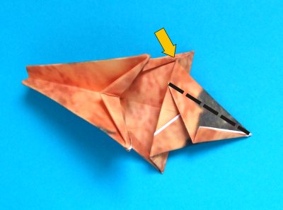 step by step origami dog folding instructions