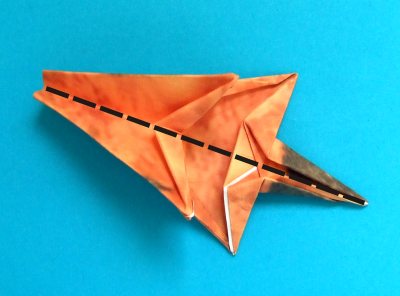 step by step origami dog folding instructions