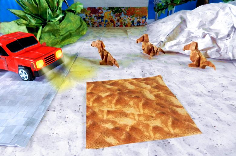 Fold an Origami Dog Fold an Origami Dog