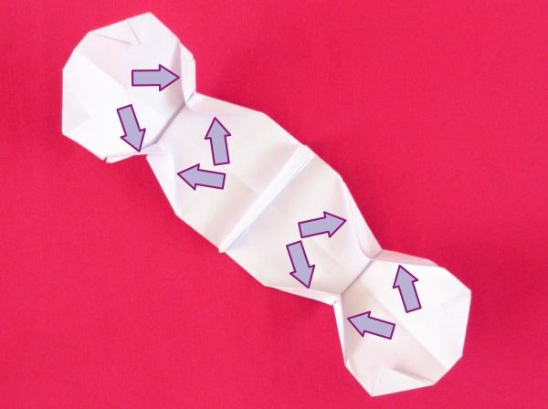 Fold an Origami Doll Mannequin