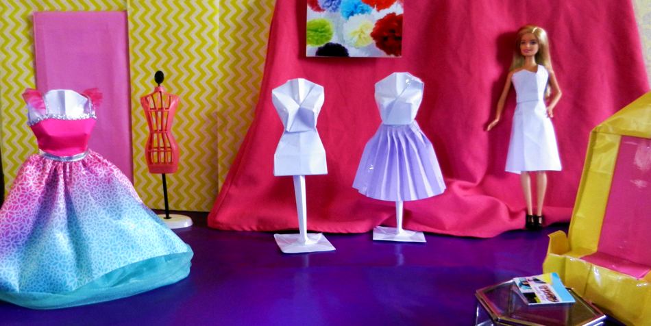 Barbie Origami modestudio