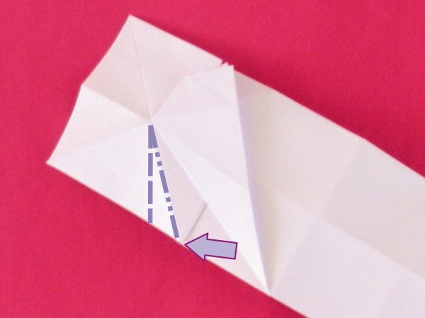 Origami paspop maken