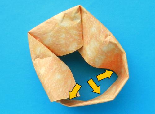 Fold an Origami Doughnut