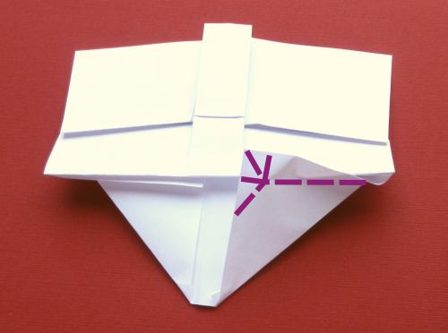 Origami Doodshoofd vouwen Origami Doodshoofd vouwen