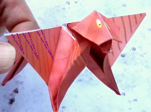 Fold an Origami Dragon