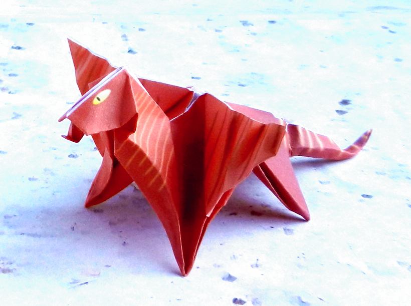 Origami draak