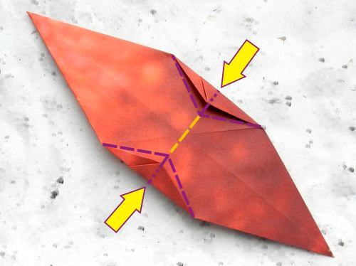 Een Origami draak vouwen Een Origami draak vouwen