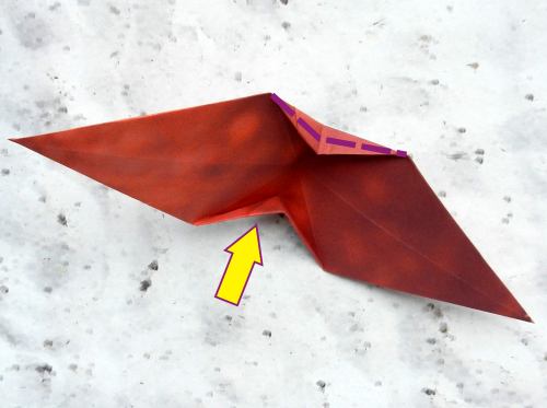 Een Origami draak vouwen Een Origami draak vouwen