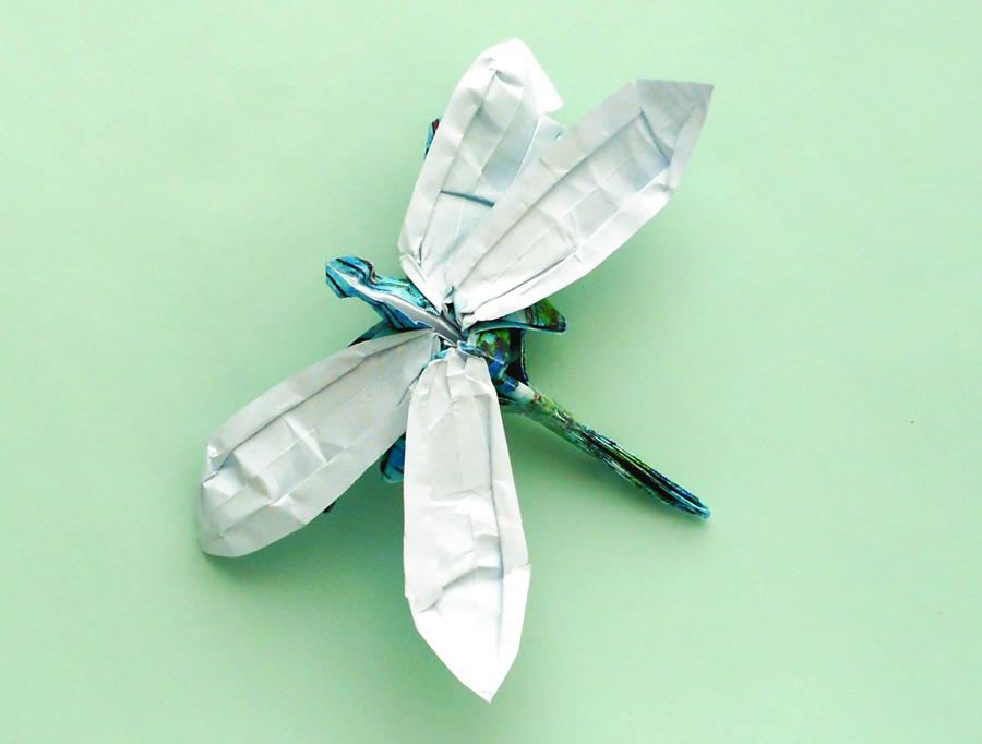 Origami Libelle