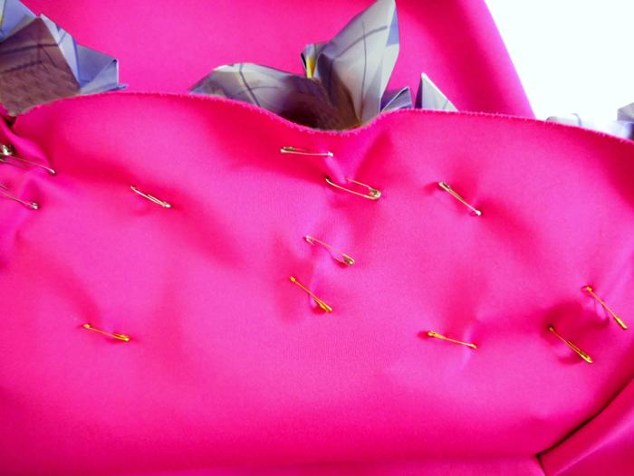 Jurk met bloemen maken Jurk met bloemen maken