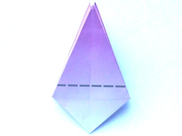 Origami bloem vouwen Origami bloem vouwen