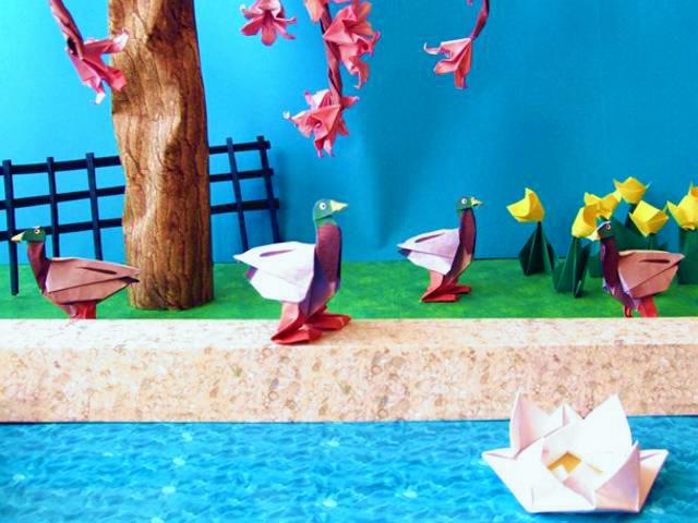 Origami Eenden Origami Eenden