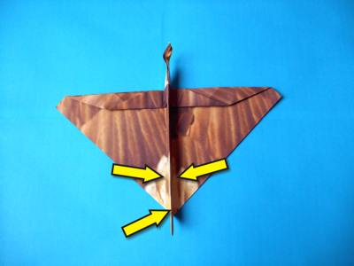 diagrammen voor een origami vliegtuigje