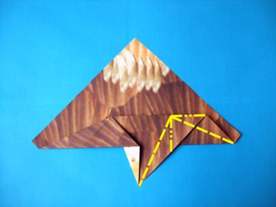diagrammen voor een origami vliegtuigje diagrammen voor een origami vliegtuigje