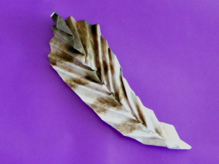 Origami Eagle Feather