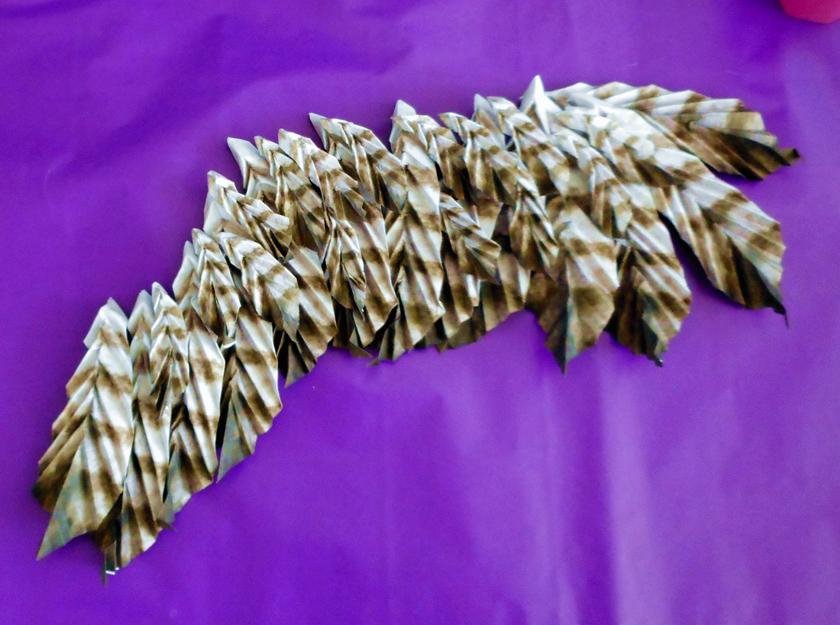 Origami Eagle Wing