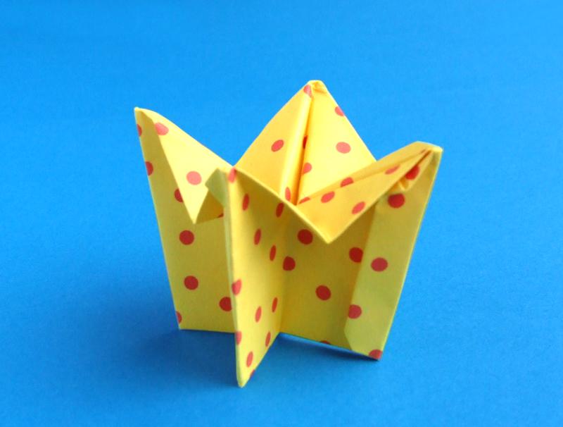 Origami Egg Cup