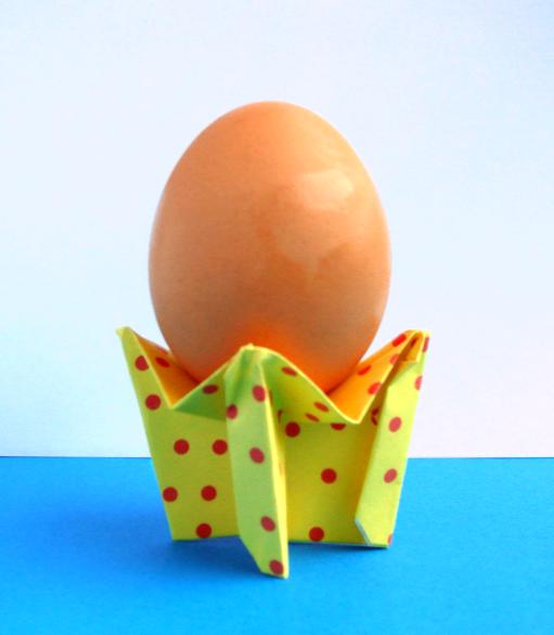 Origami Egg Cup