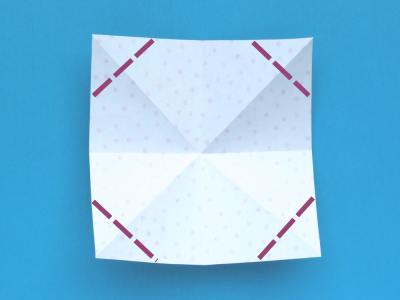 Fold an Origami Egg Cup