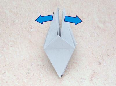 Origami Olifant vouwen