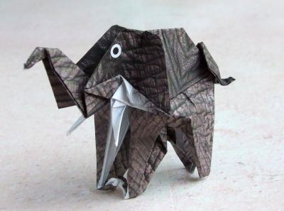 origami elephant