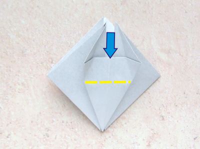 Origami Olifant vouwen