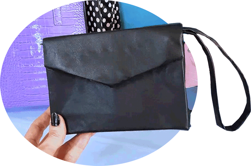 Origami Nepleer Clutch