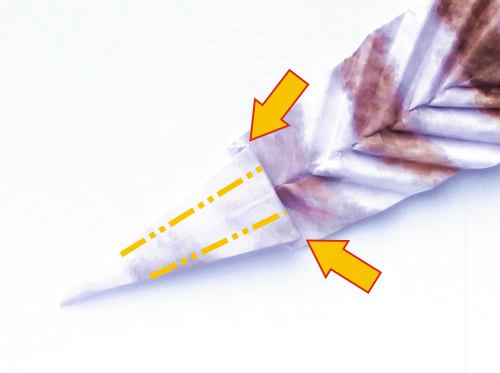 Fold an Origami feather