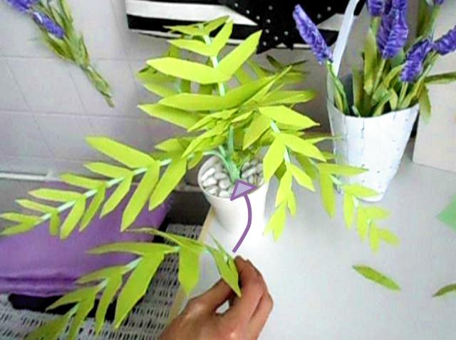 Make an Origami Fern