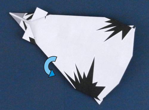 How to fold an origami Fighter Jet