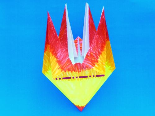 Fold an Origami Firebird Fold an Origami Firebird