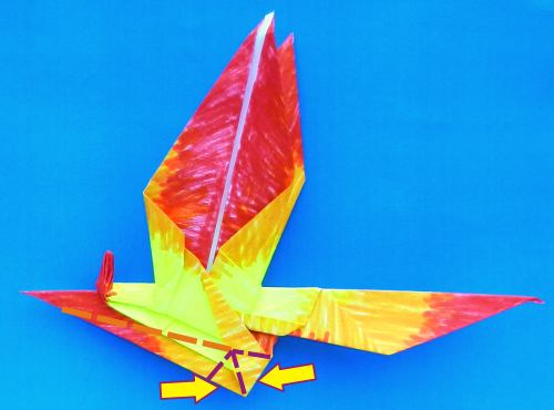 Fold an Origami Firebird Fold an Origami Firebird