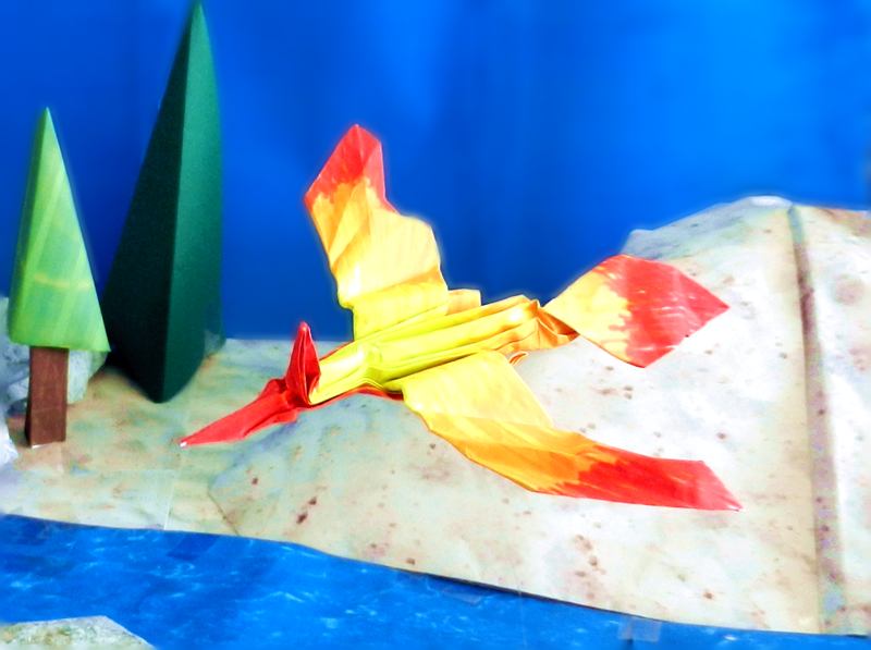 Origami Firebird Origami Firebird