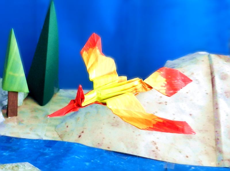 Origami Firebird