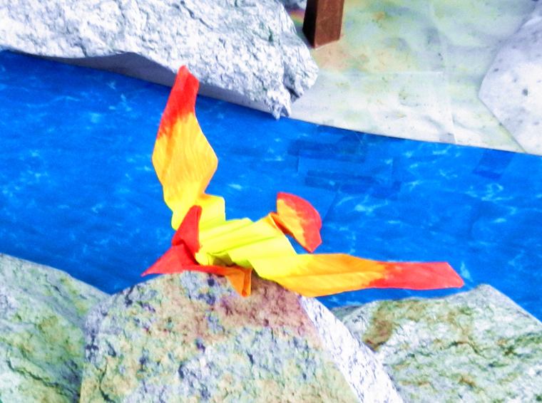 Origami Firebird Origami Firebird