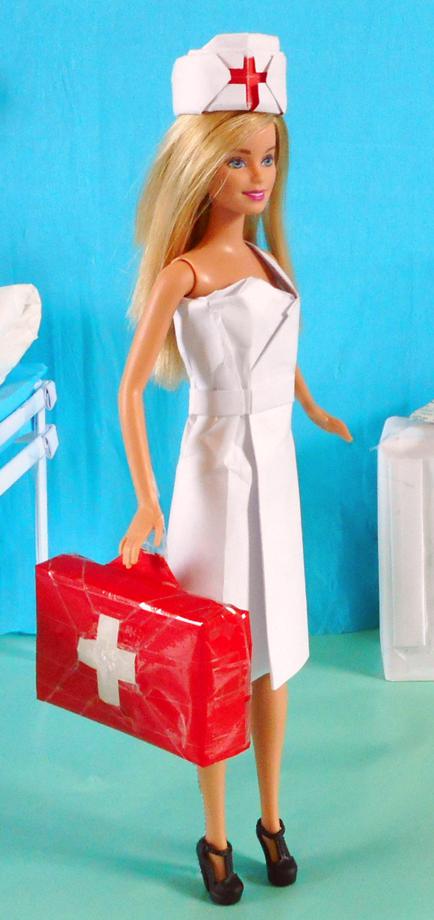 Verpleegster pop