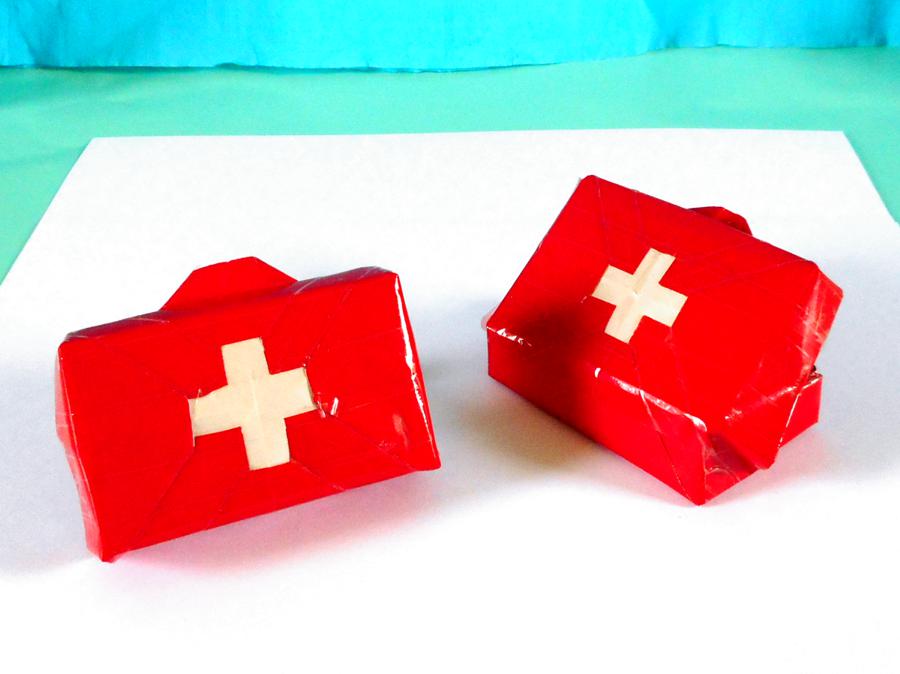Origami EHBO koffertjes Origami EHBO koffertjes