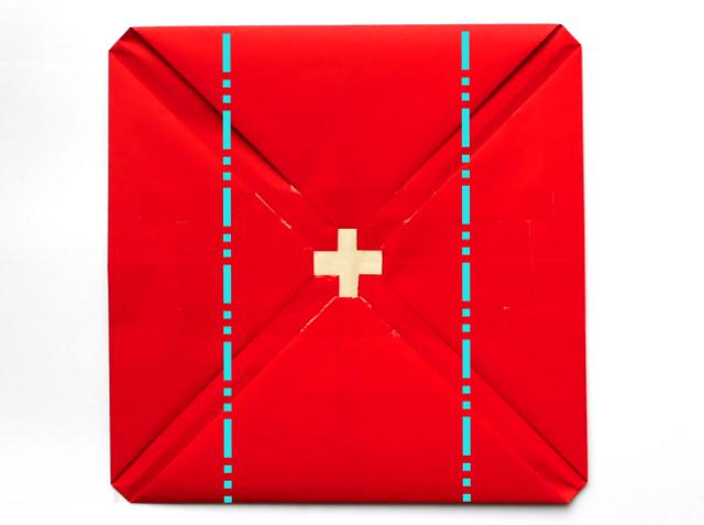 Make an Origami First Aid Kit