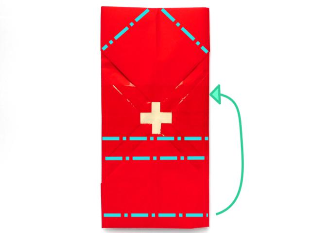 Make an Origami First Aid Kit