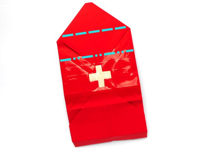 Make an Origami First Aid Kit