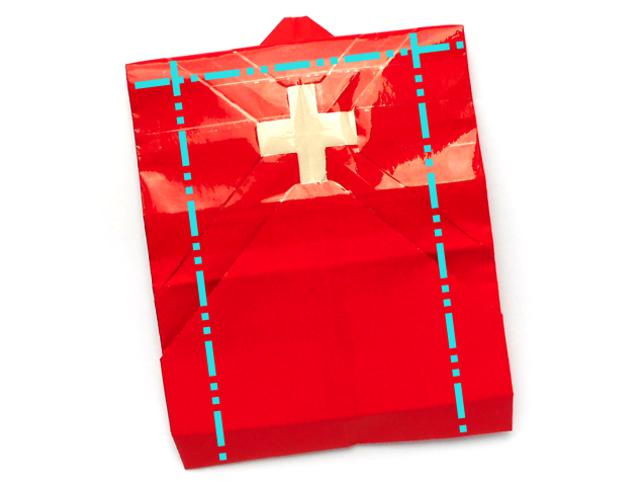 Make an Origami First Aid Kit